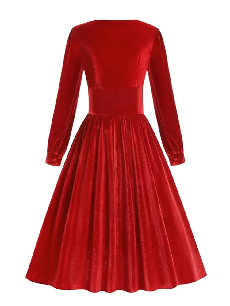 Amazon.co.jp: [Niiyyjj] スクエアネック ハイウエスト レッド